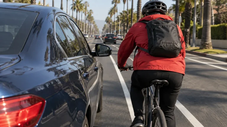 California's Three Foot Law: When a Driver Passes Your Bike Too Close 3 bicycle close pass los angeles